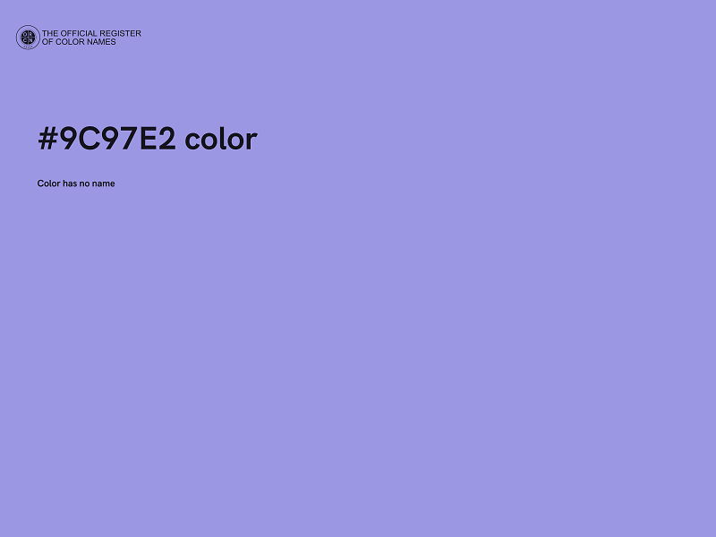 #9C97E2 color image