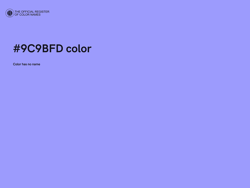 #9C9BFD color image