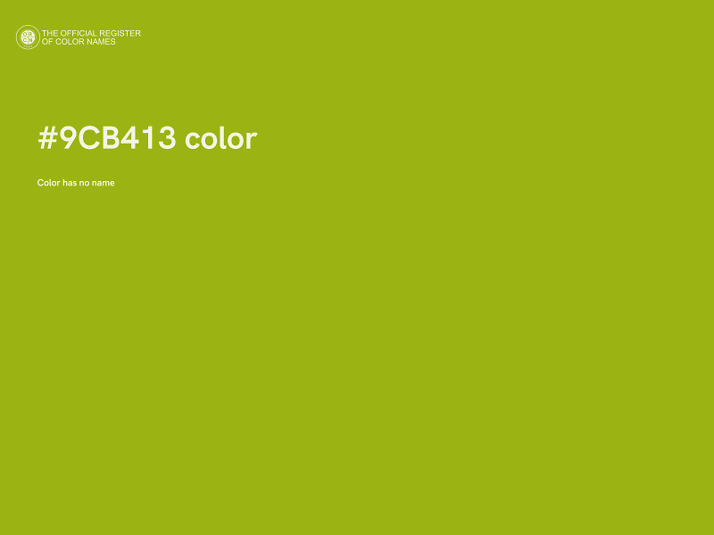 #9CB413 color image