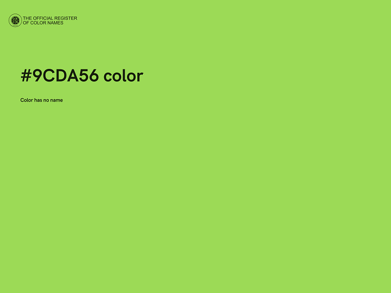 #9CDA56 color image