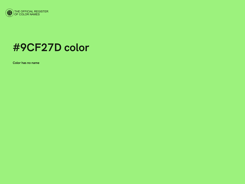 #9CF27D color image