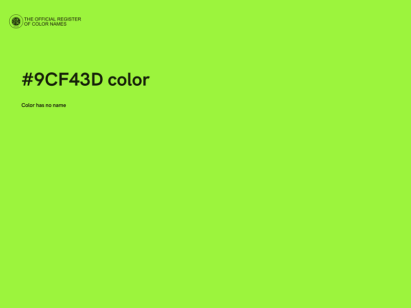 #9CF43D color image