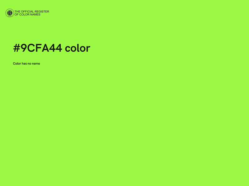 #9CFA44 color image