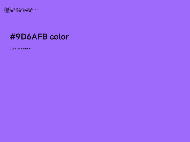 #9D6AFB color image