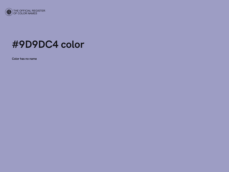 #9D9DC4 color image