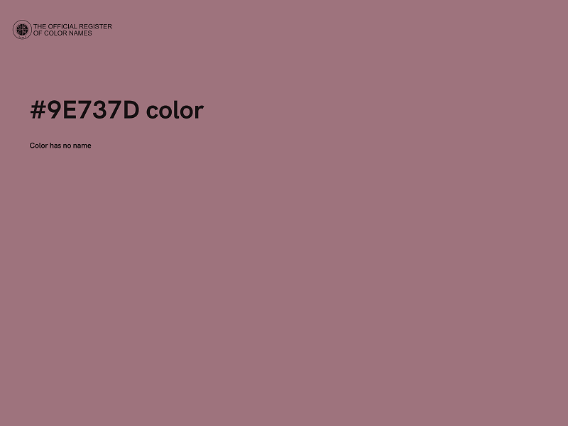 #9E737D color image