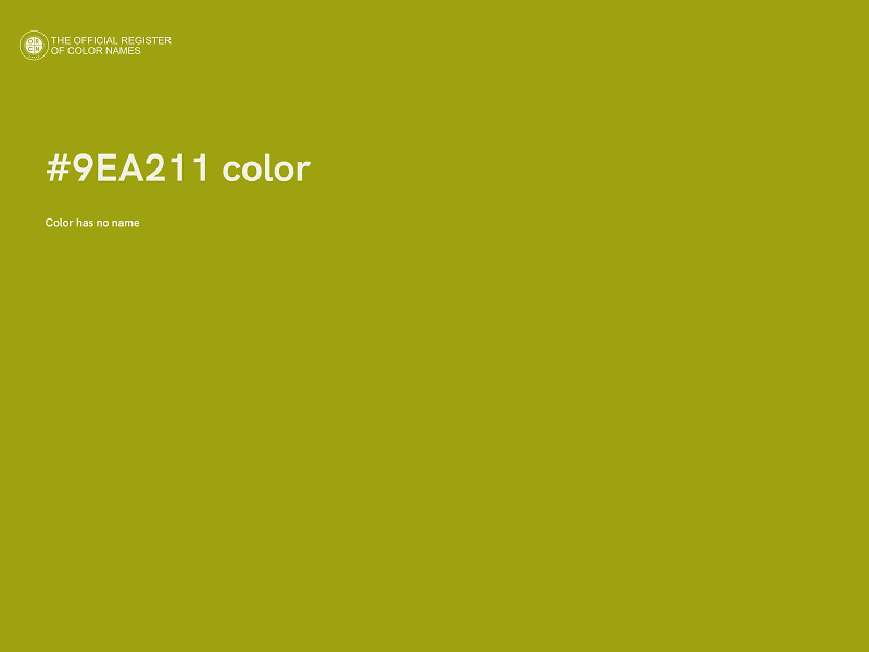 #9EA211 color image