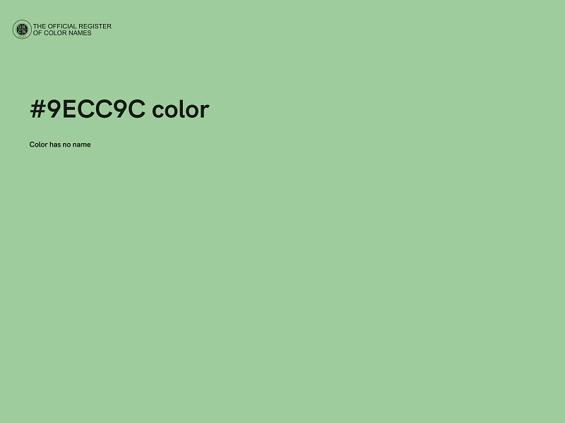 #9ECC9C color image