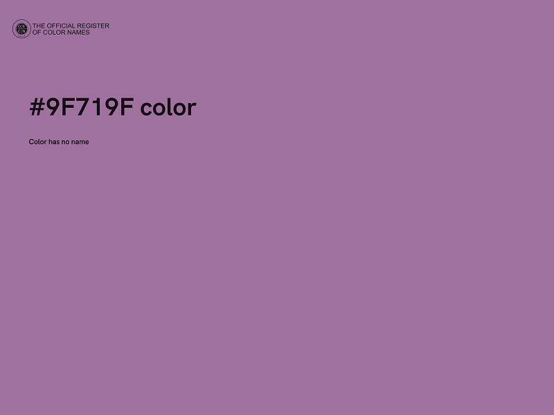 #9F719F color image