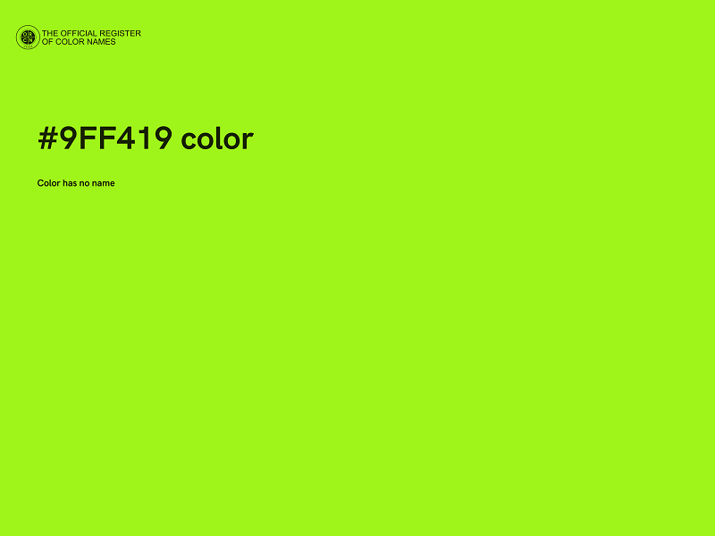 #9FF419 color image