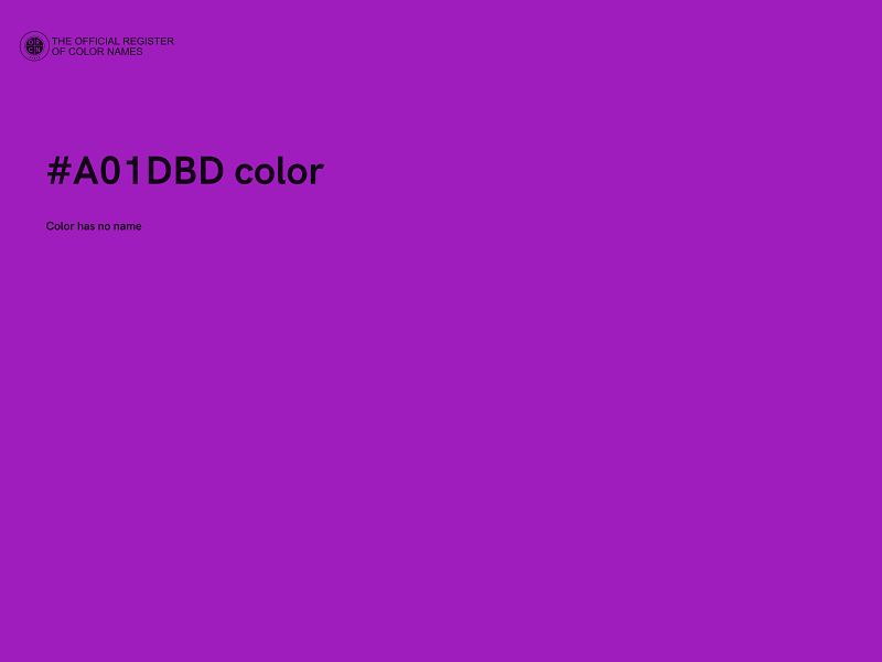 #A01DBD color image