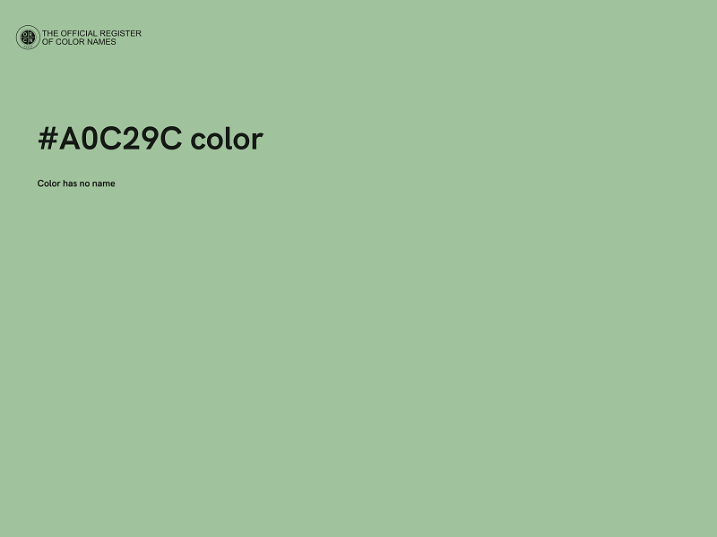 #A0C29C color image