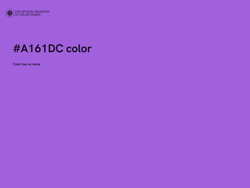 #A161DC color image