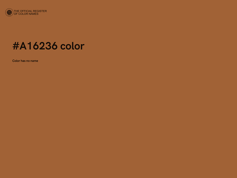 #A16236 color image