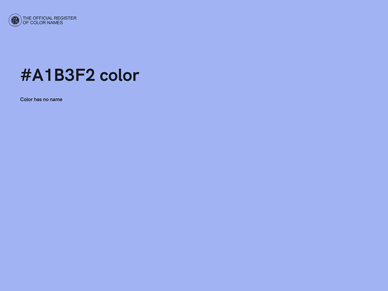 #A1B3F2 color image