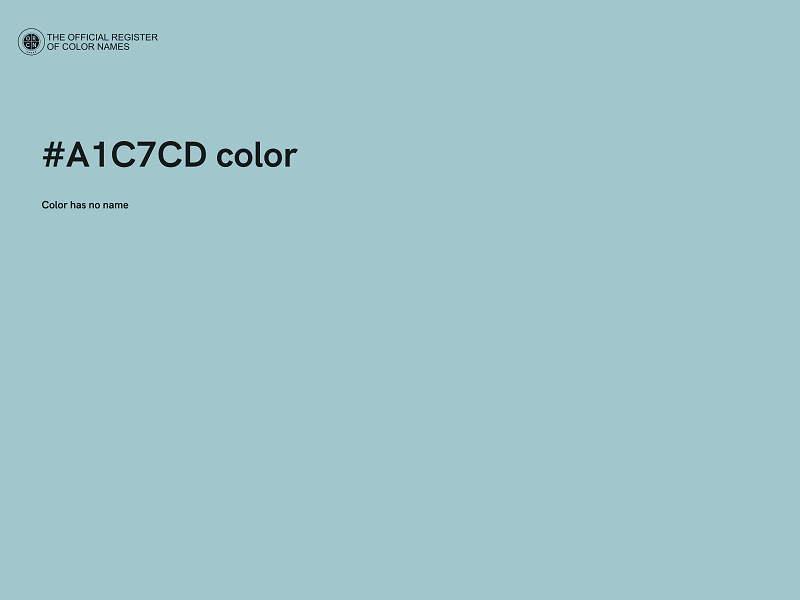 #A1C7CD color image