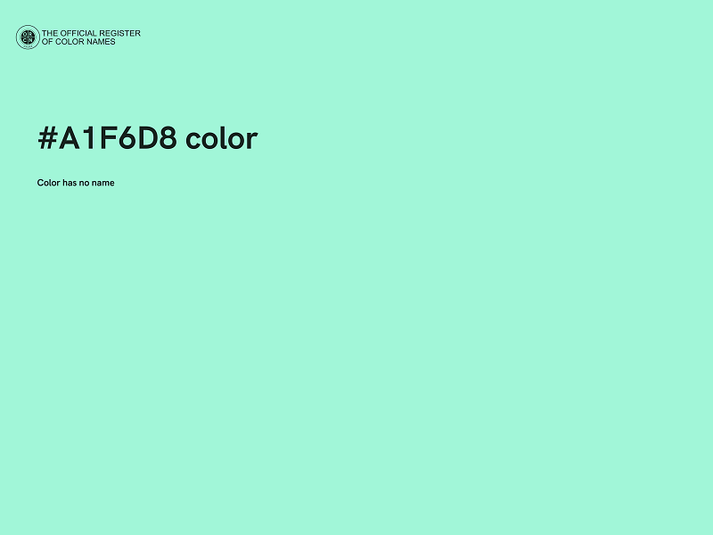 #A1F6D8 color image