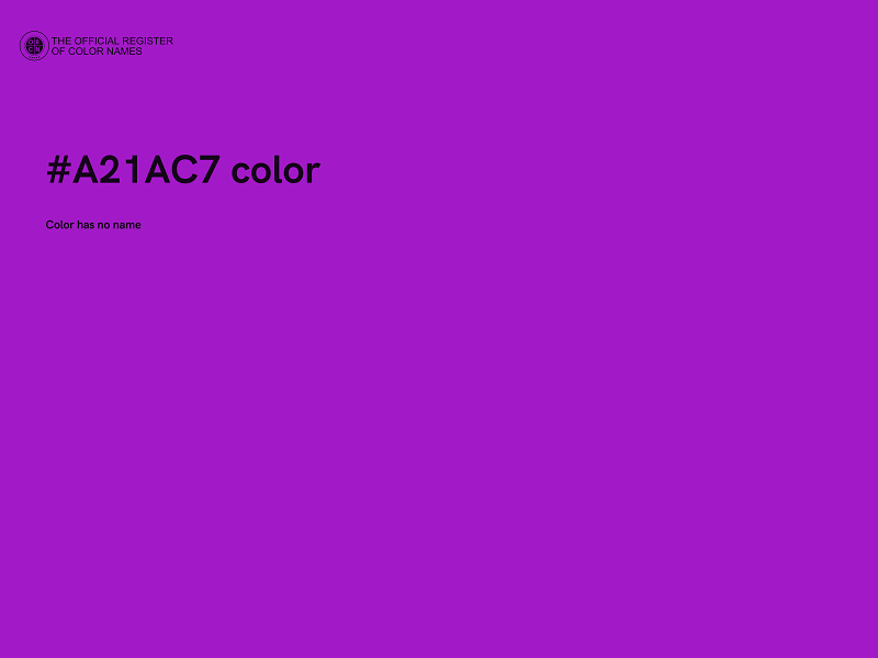 #A21AC7 color image