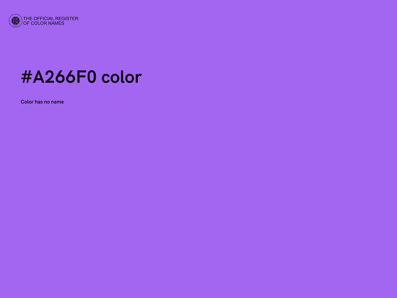 #A266F0 color image