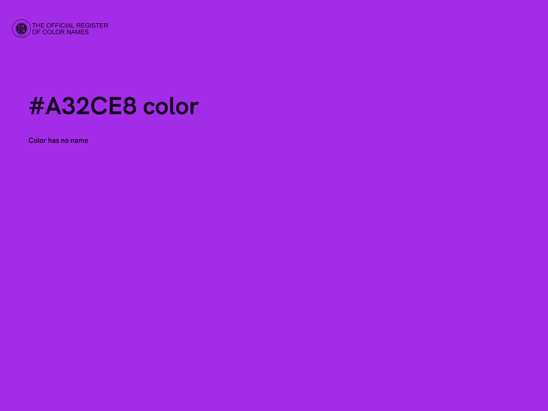 #A32CE8 color image