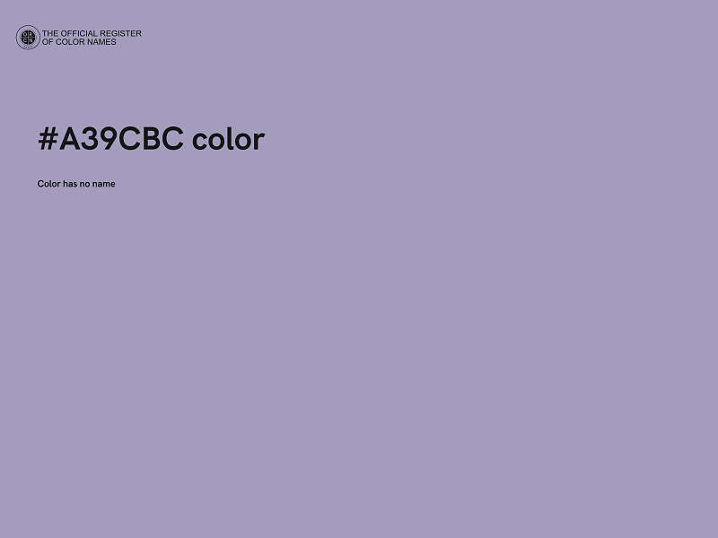 #A39CBC color image