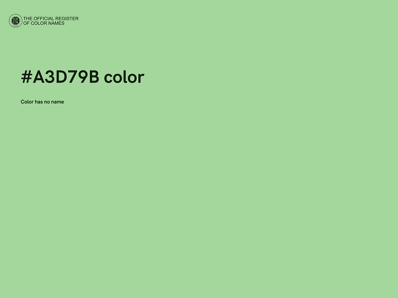 #A3D79B color image