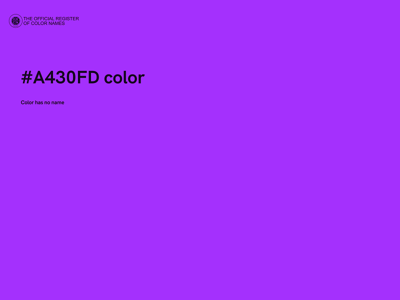 #A430FD color image