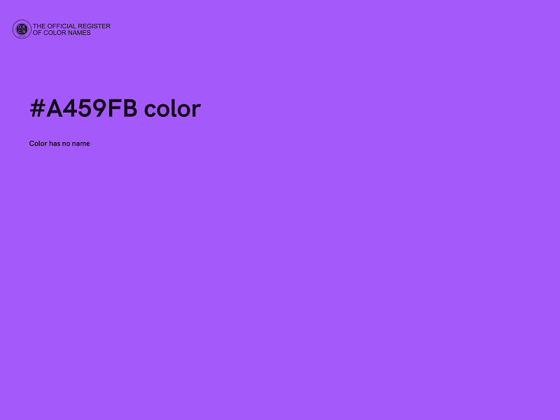 #A459FB color image