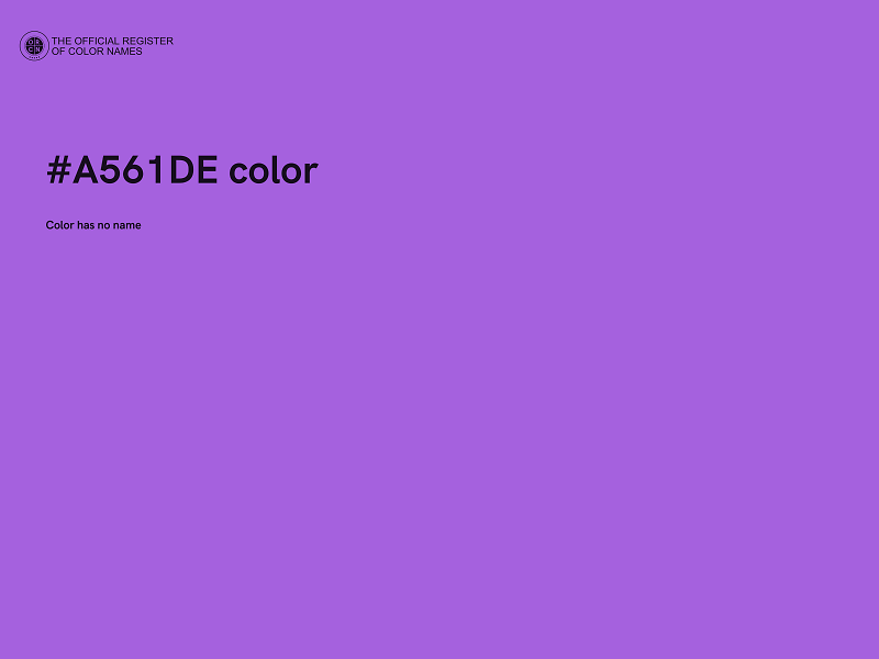 #A561DE color image