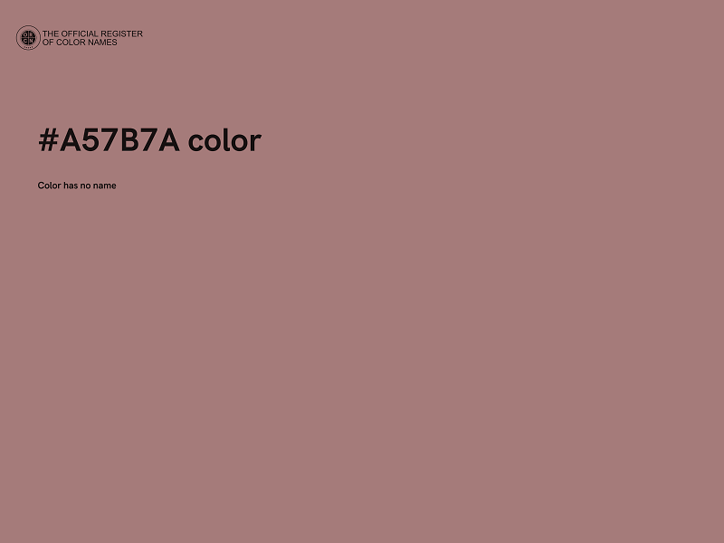 #A57B7A color image