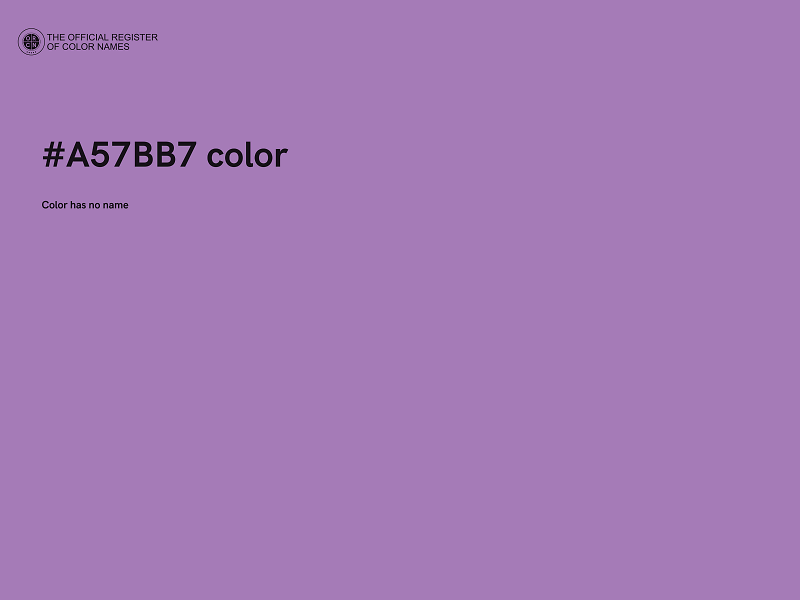 #A57BB7 color image