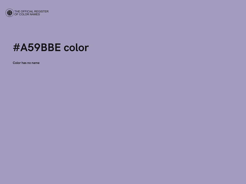 #A59BBE color image