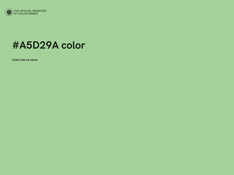 #A5D29A color image