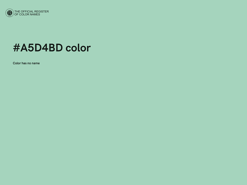 #A5D4BD color image