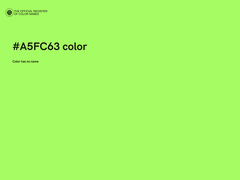 #A5FC63 color image