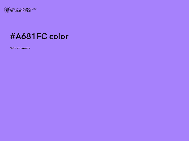 #A681FC color image