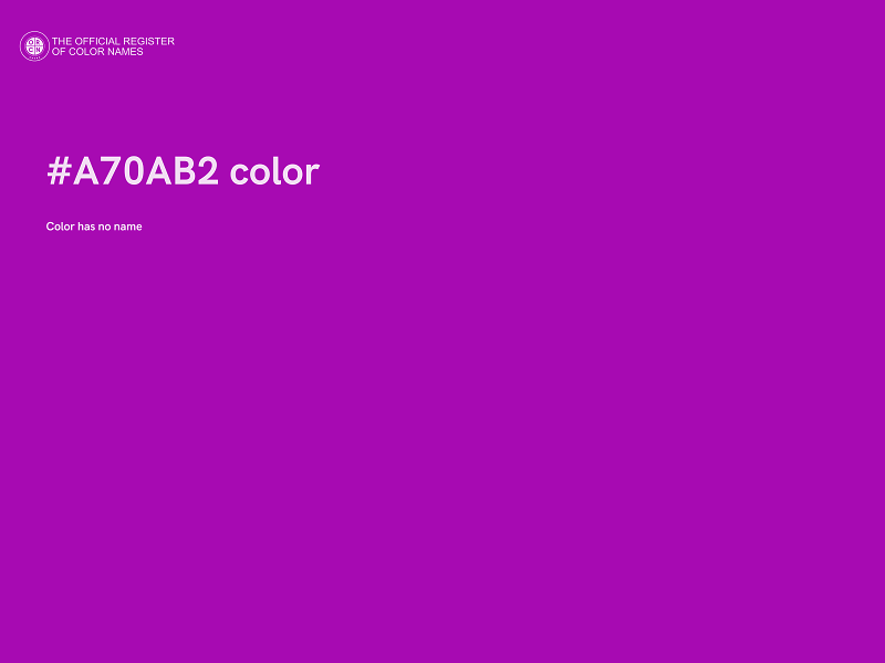 #A70AB2 color image