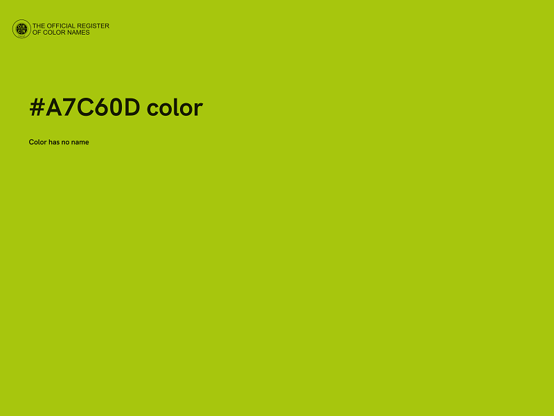 #A7C60D color image