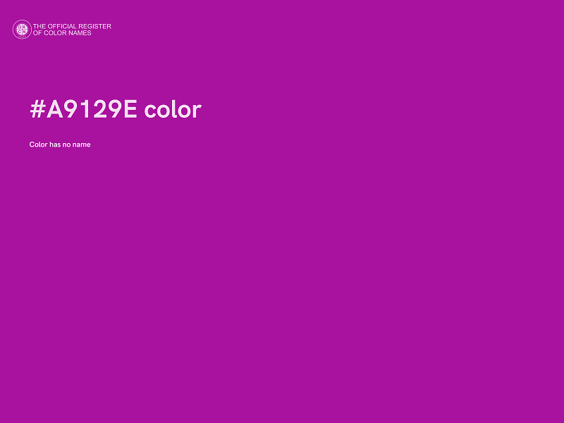 #A9129E color image