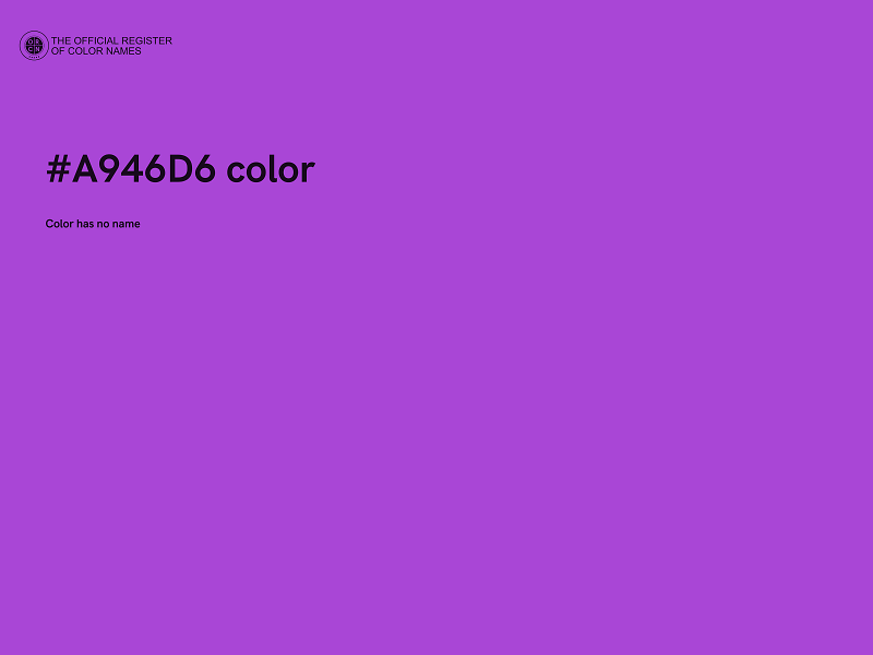 #A946D6 color image