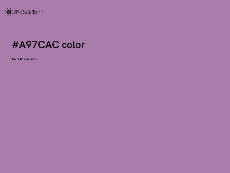 #A97CAC color image