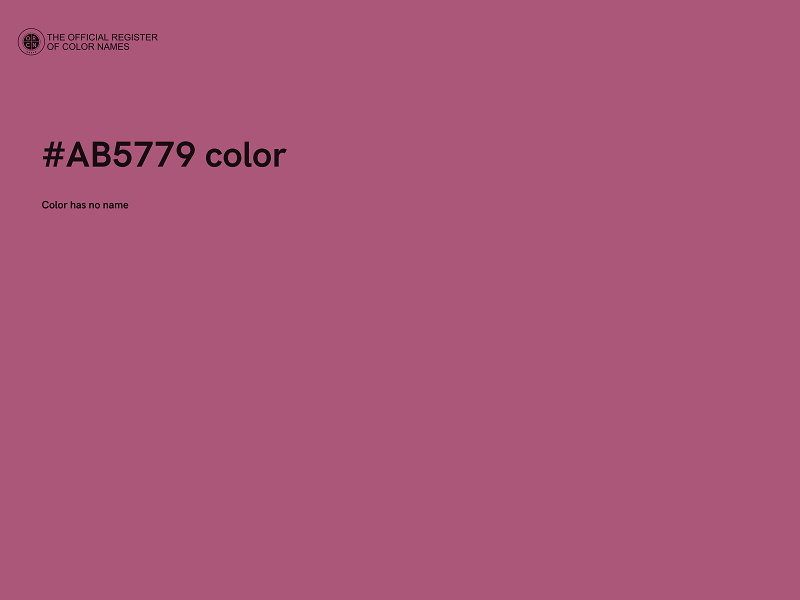 #AB5779 color image