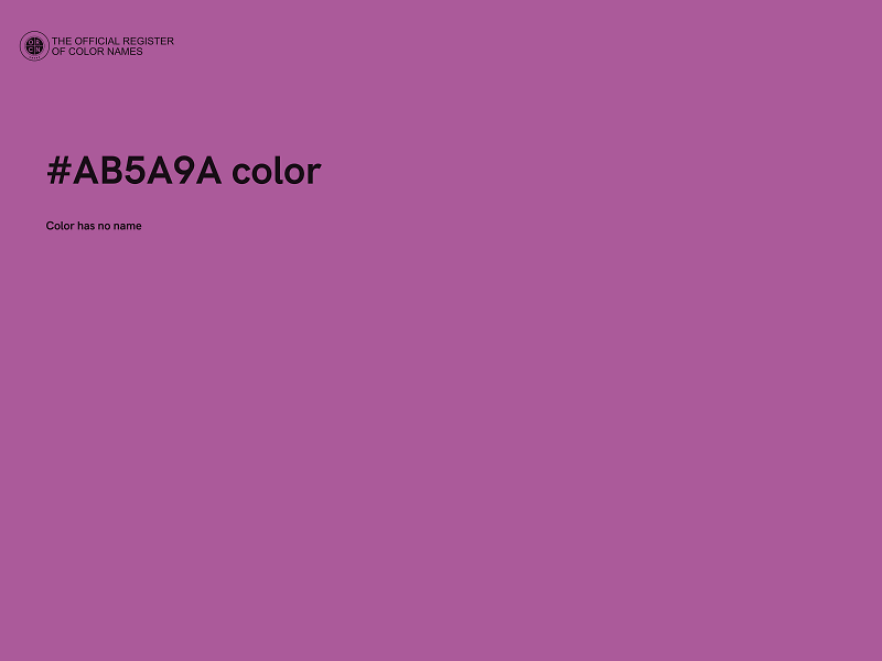 #AB5A9A color image