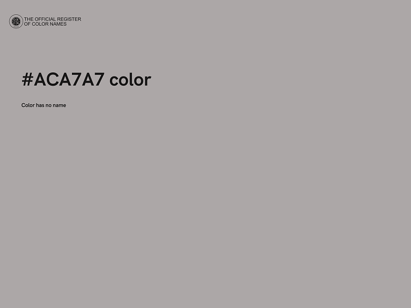 #ACA7A7 color image