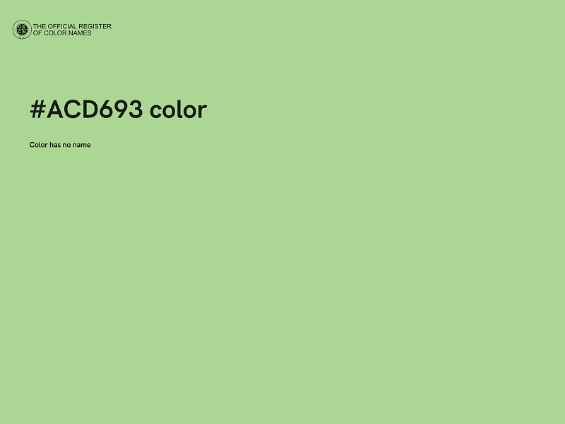 #ACD693 color image