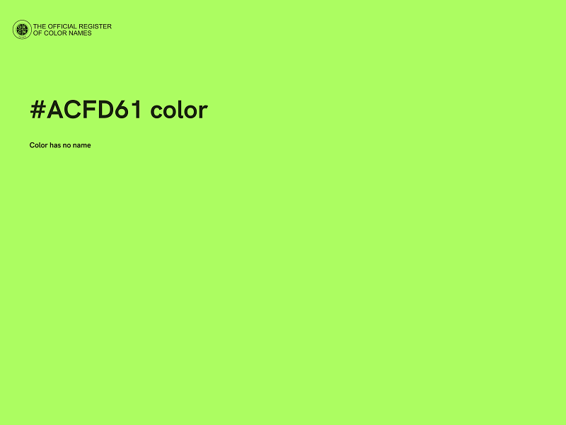 #ACFD61 color image