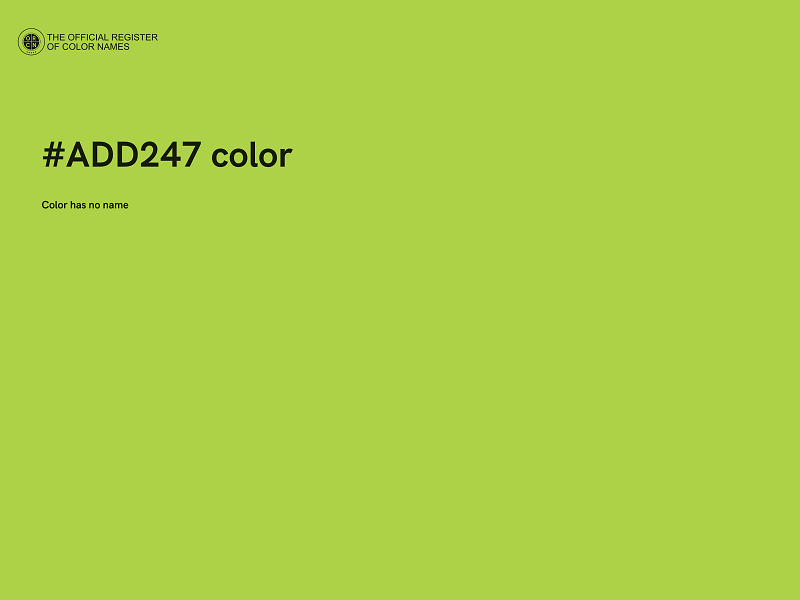 #ADD247 color image