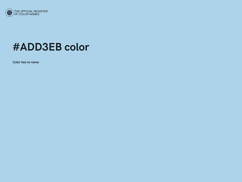 #ADD3EB color image