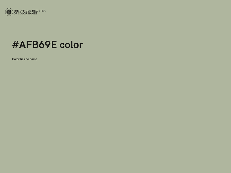 #AFB69E color image