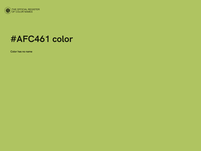 #AFC461 color image